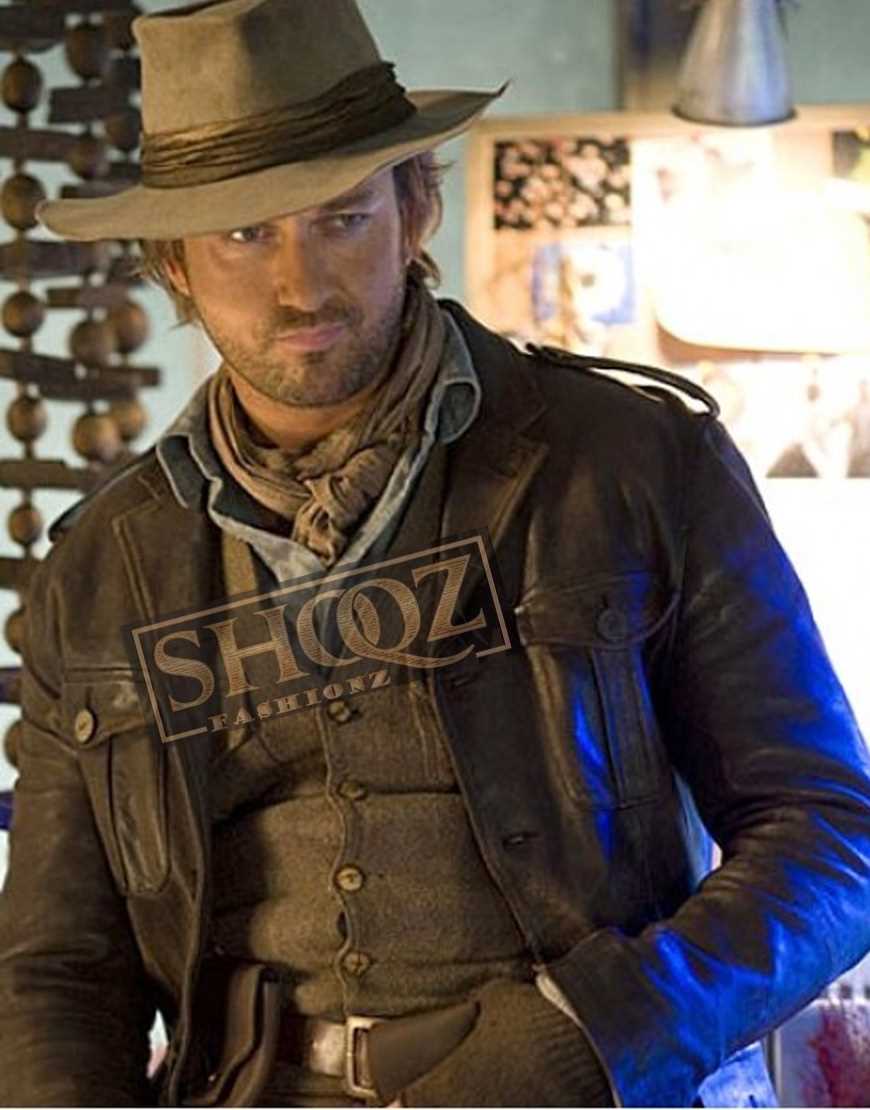 Nim's Island Gerard Butler Leather Jacket Nim's Island Gerard Butler Leather Jacket